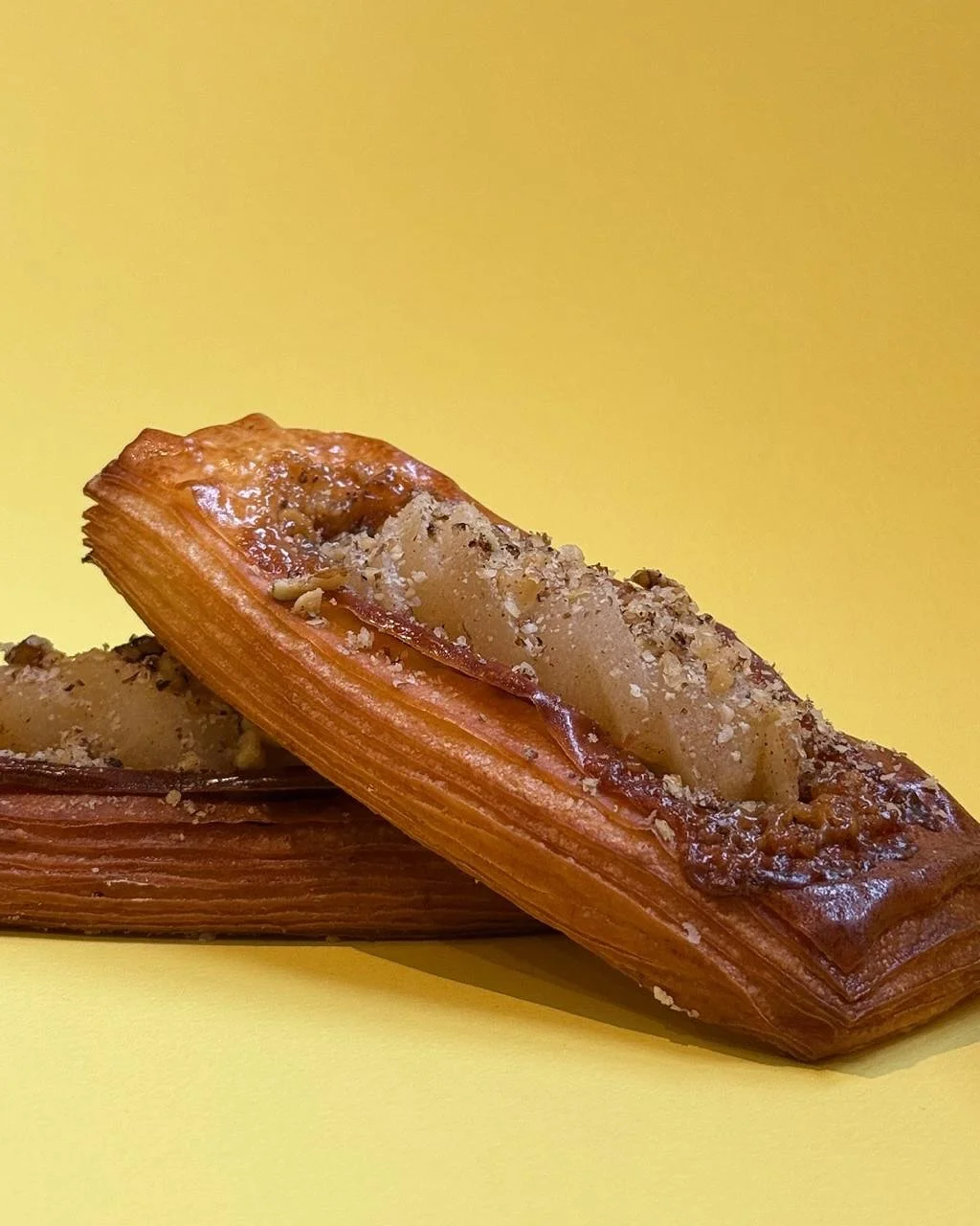 New seasonal crush?🍐💛

Our Spiced Pear &amp; Walnut Danish is gently warmed and filled with those comforting notes you can&rsquo;t help but fall for. Delicate pear + warming spice + buttery walnuts = an easy favourite for cosy-weather days

#pastry