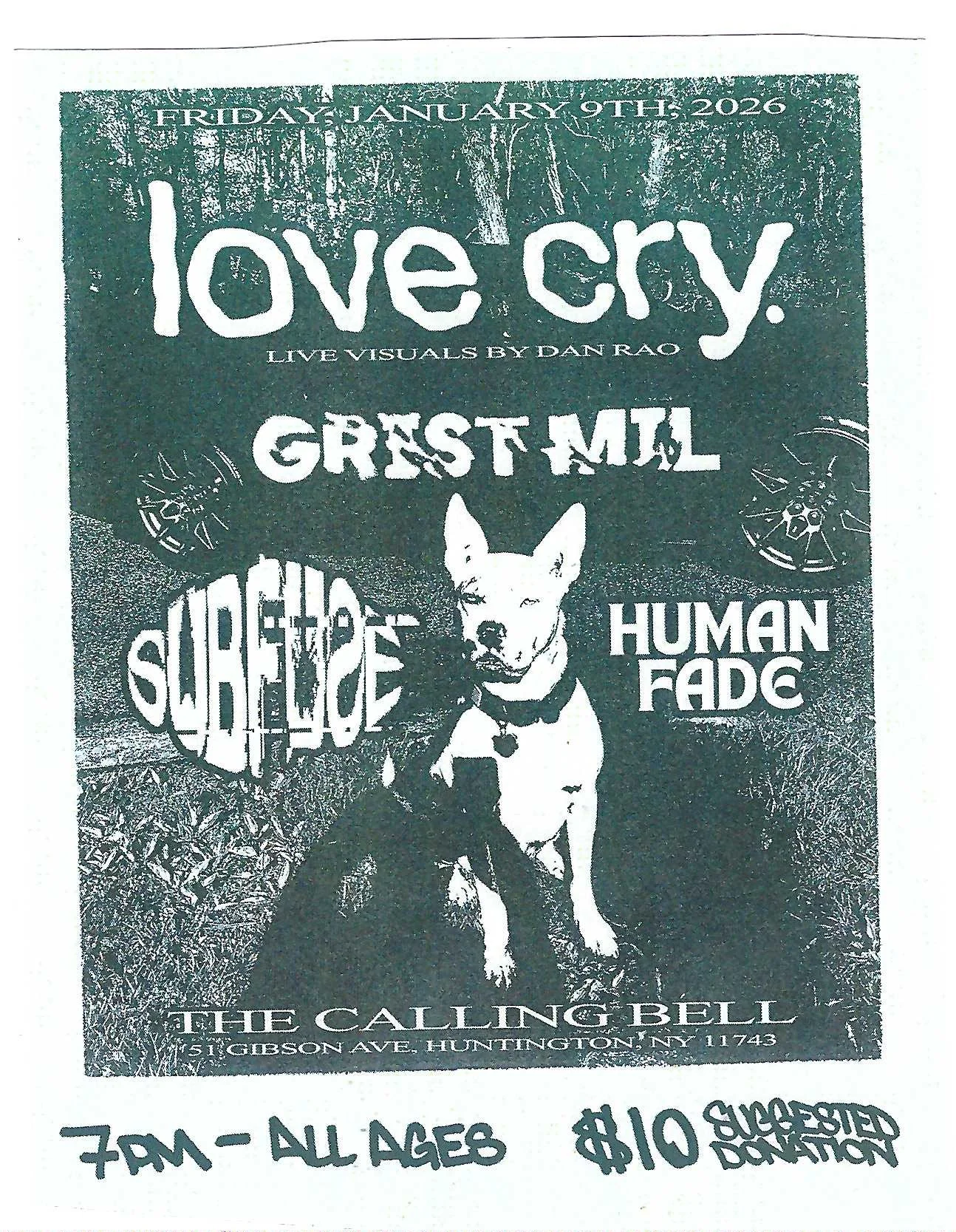 Love Cry with live visuals by Dan Rao