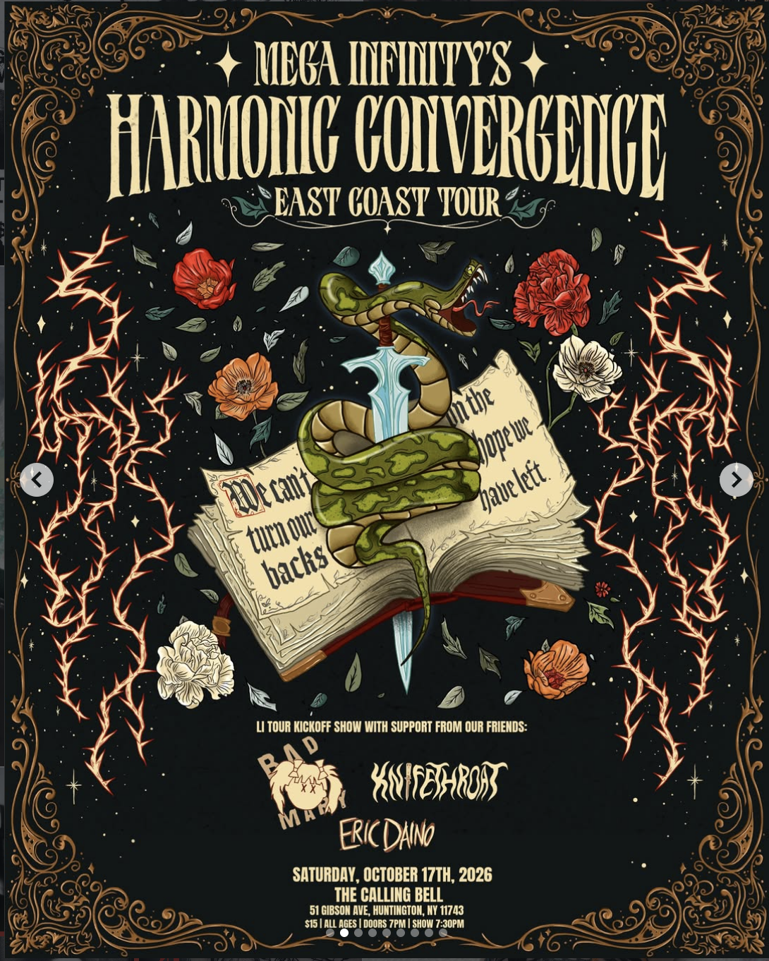 Mega Infinity's Harmonic Convergence Tour