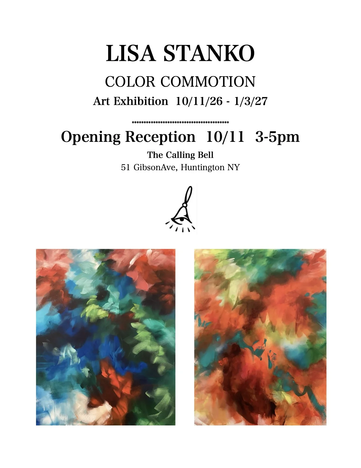 'Color Commotion' opening reception