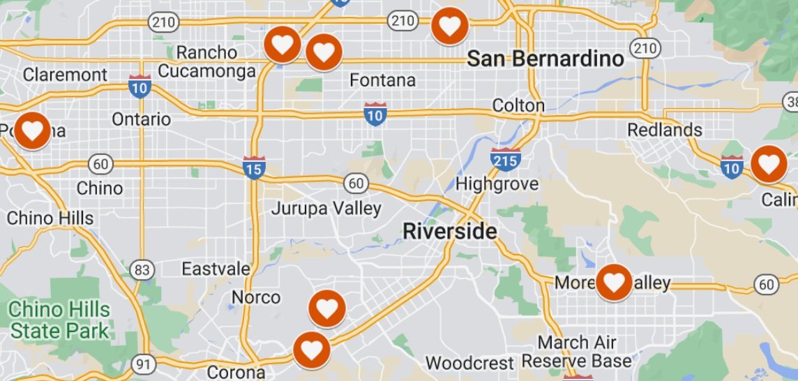 OUR DONATION LOCATIONS