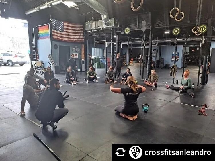 We are honored for the hospitality &amp; spending all morning with the coaching team at @crossfitsanleandro . We couldn't agree more with @italiannna &quot;Receiving another teacher's trust, effort, and shared time of another teacher is one of the gr