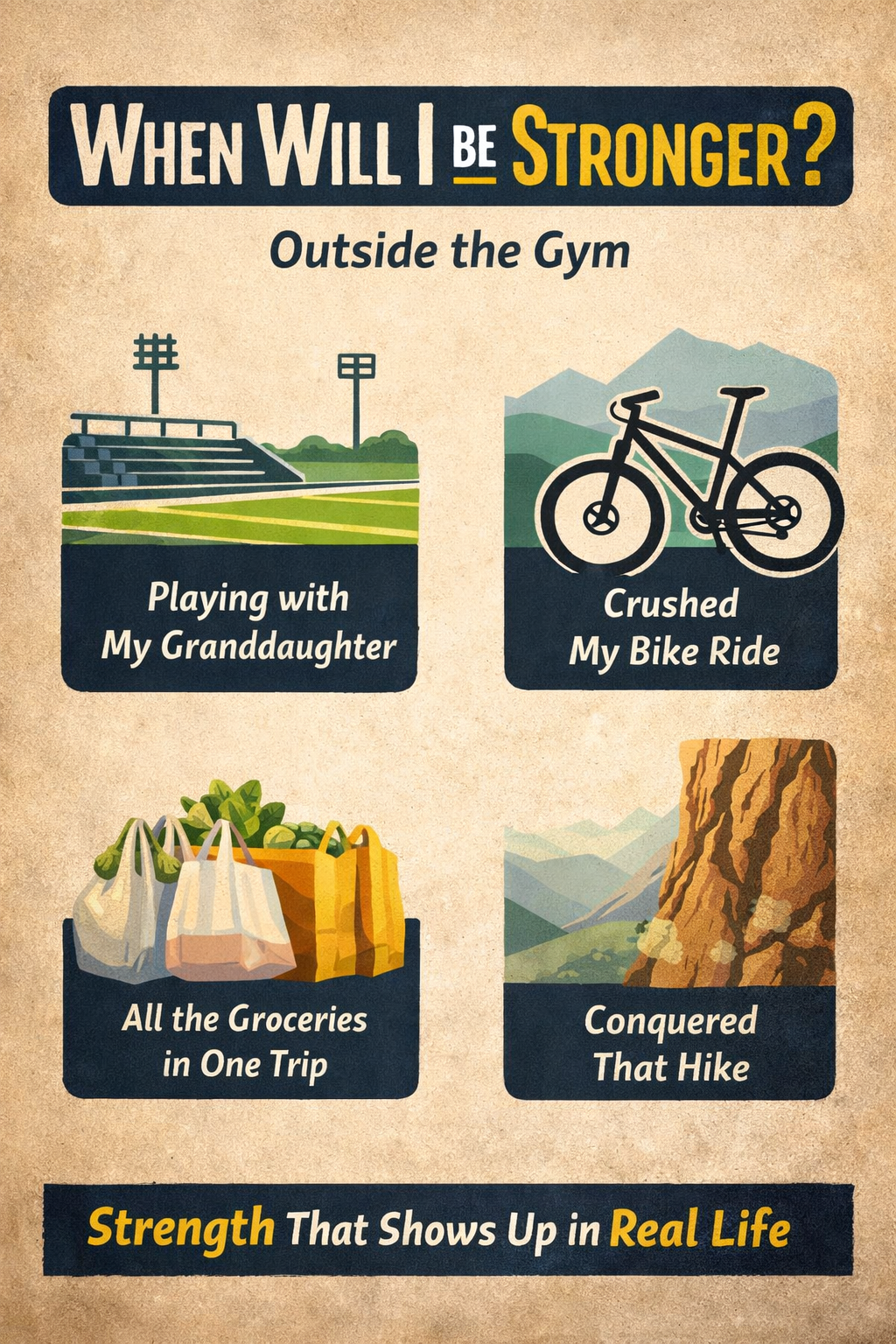 When will I be stronger?