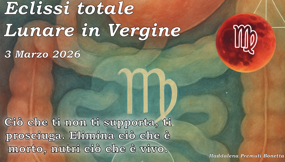 Luna Piena in Vergine con Eclissi Lunare Totale - 3 Marzo 2026