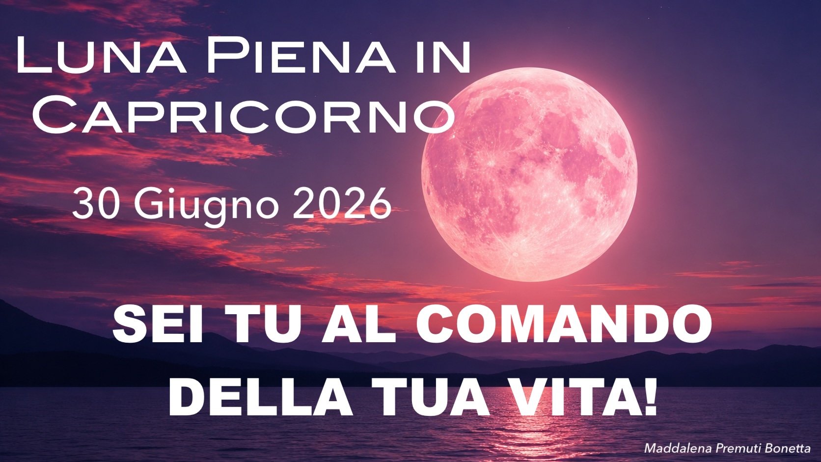 Luna Piena in Capricorno - 30 Giugno 2026