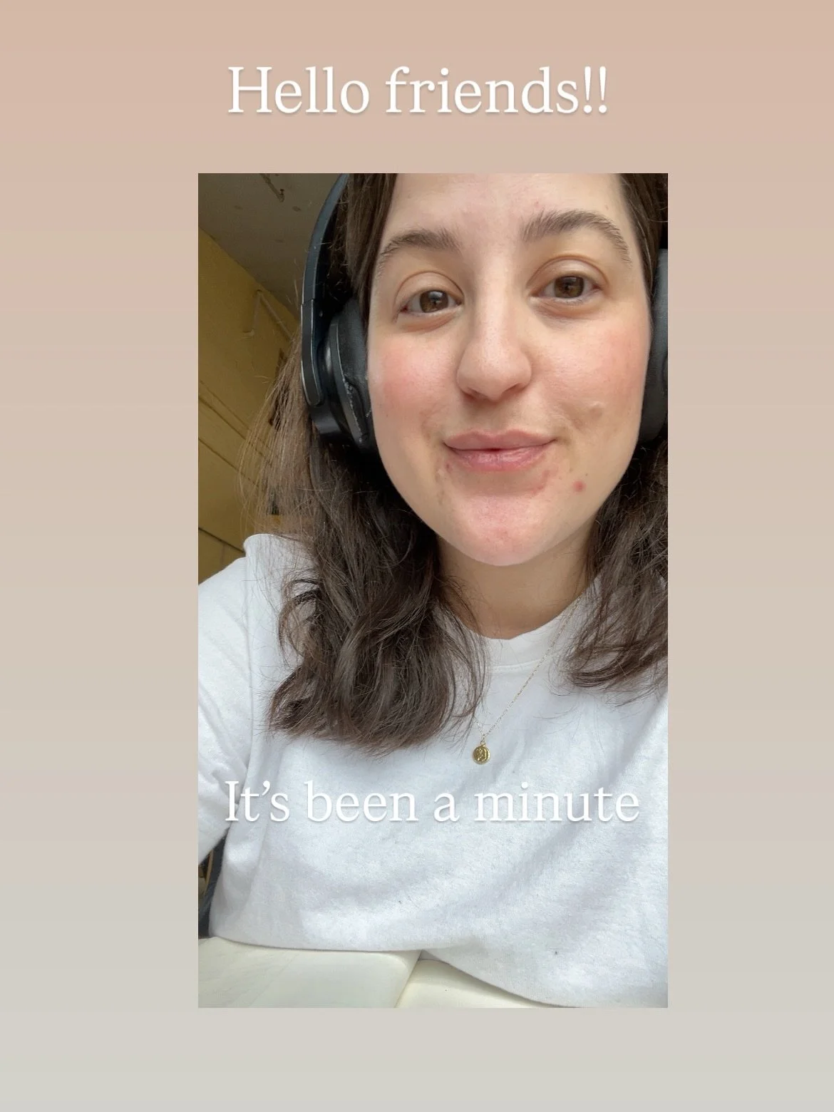 A hello from maternity leave!