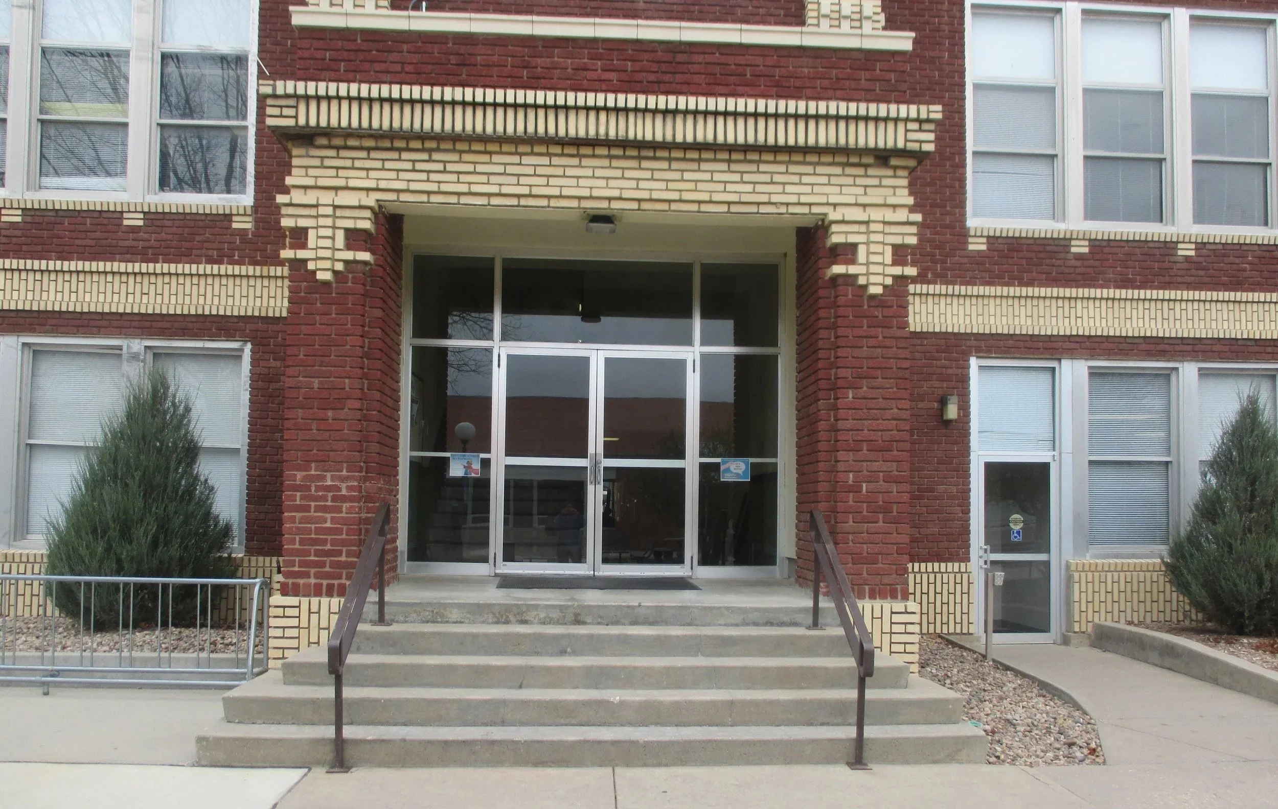 My husband and I will return to these steps at Tabor College this year.