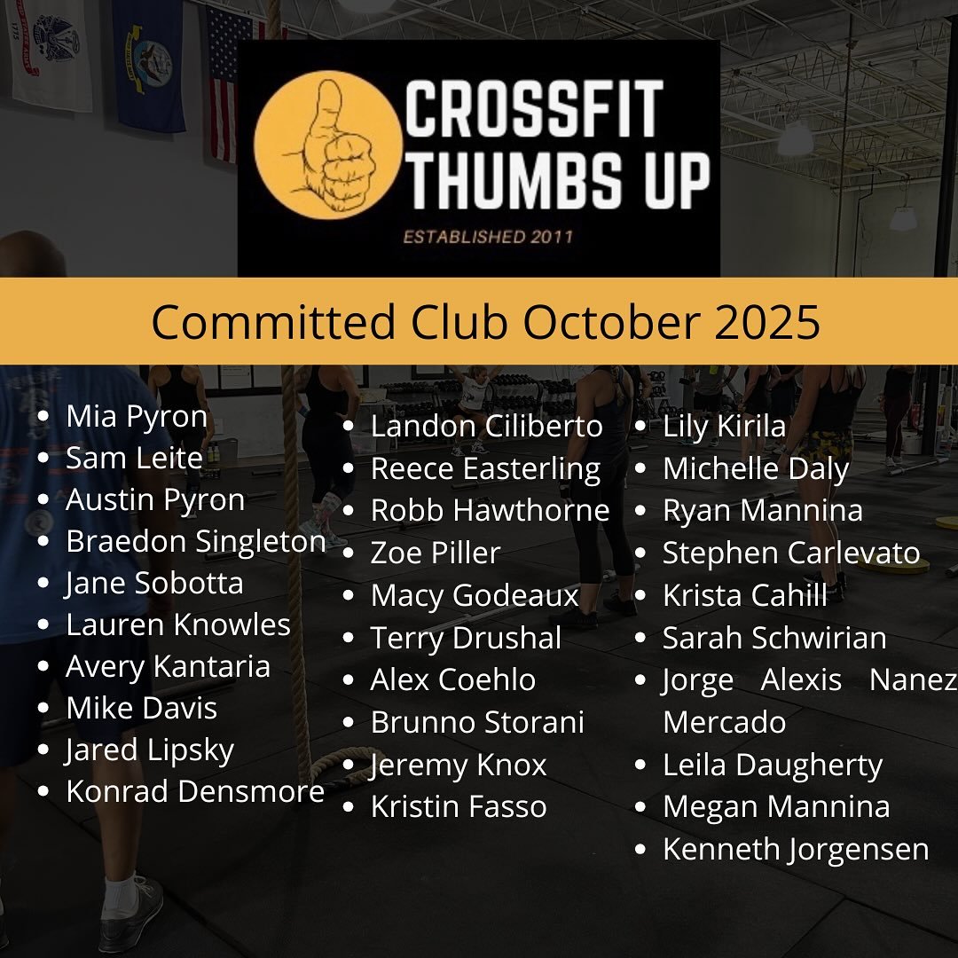 Community is built one rep, one smile, and one &ldquo;you got this!&rdquo; at a time &mdash; and our Committed Club members really lived that this month. ❤️💪

This November, we&rsquo;re celebrating birthdays, new faces, and all the growth in between