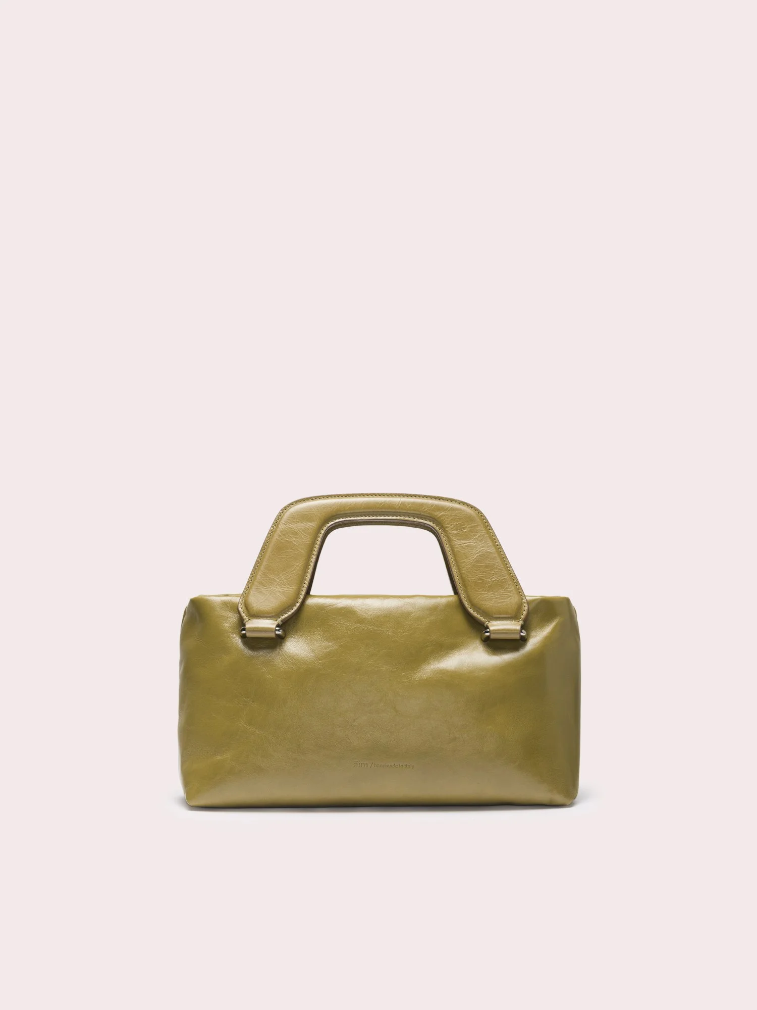 alice crickle calf leather olive front.jpg