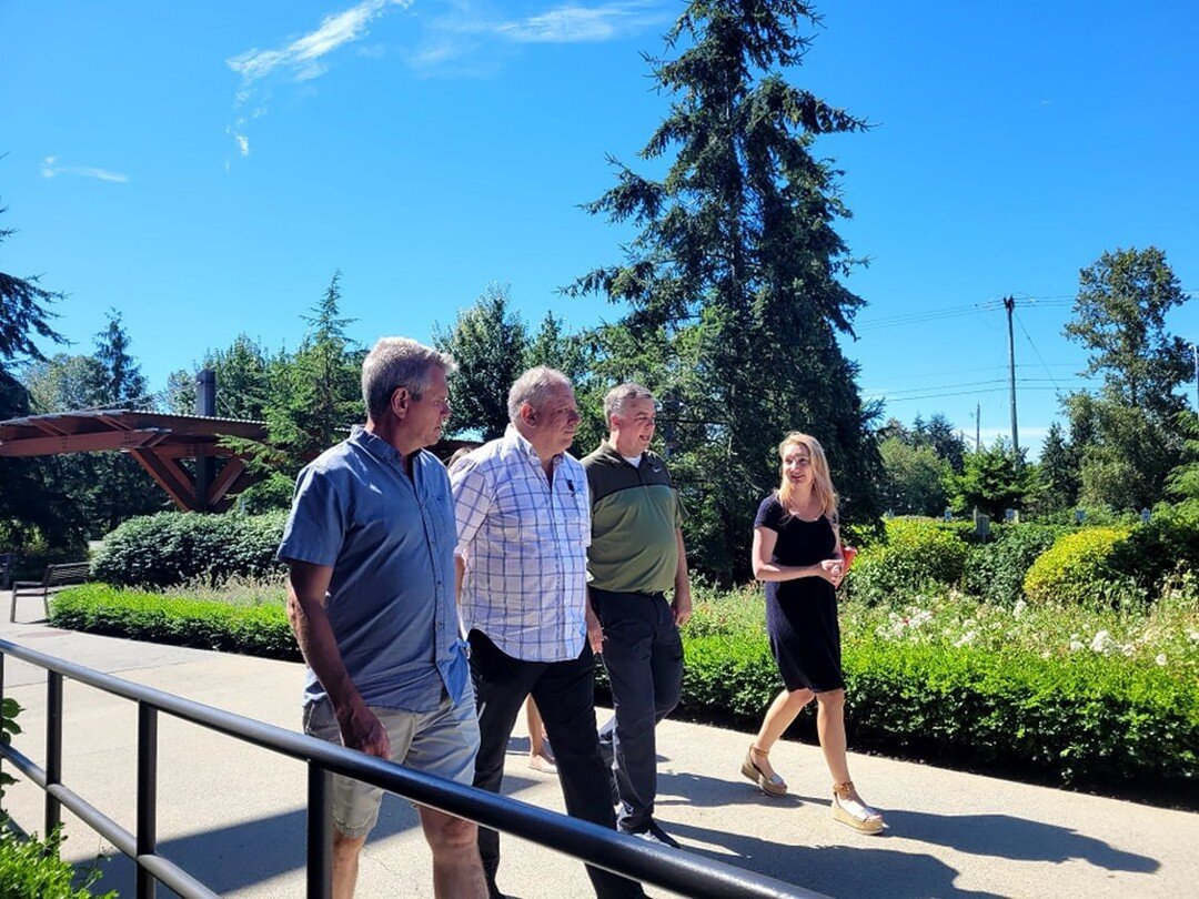It was a pleasure to tour the Langley Events Centre with Jennifer O'Connell, Parliamentary Secretary to the Minister of Intergovernmental Affairs, Infrastructure, and Communities. We were joined by Mark Bakken and Jason Winslade from the Township of 