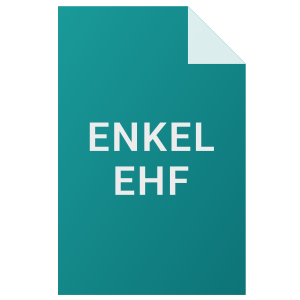 Bilde som viser et ehf dokument. Det skal simulere enkel ehf for Business Central