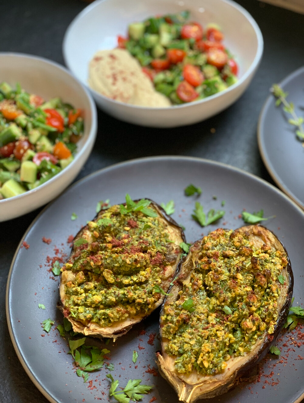 Nutty Eggplant