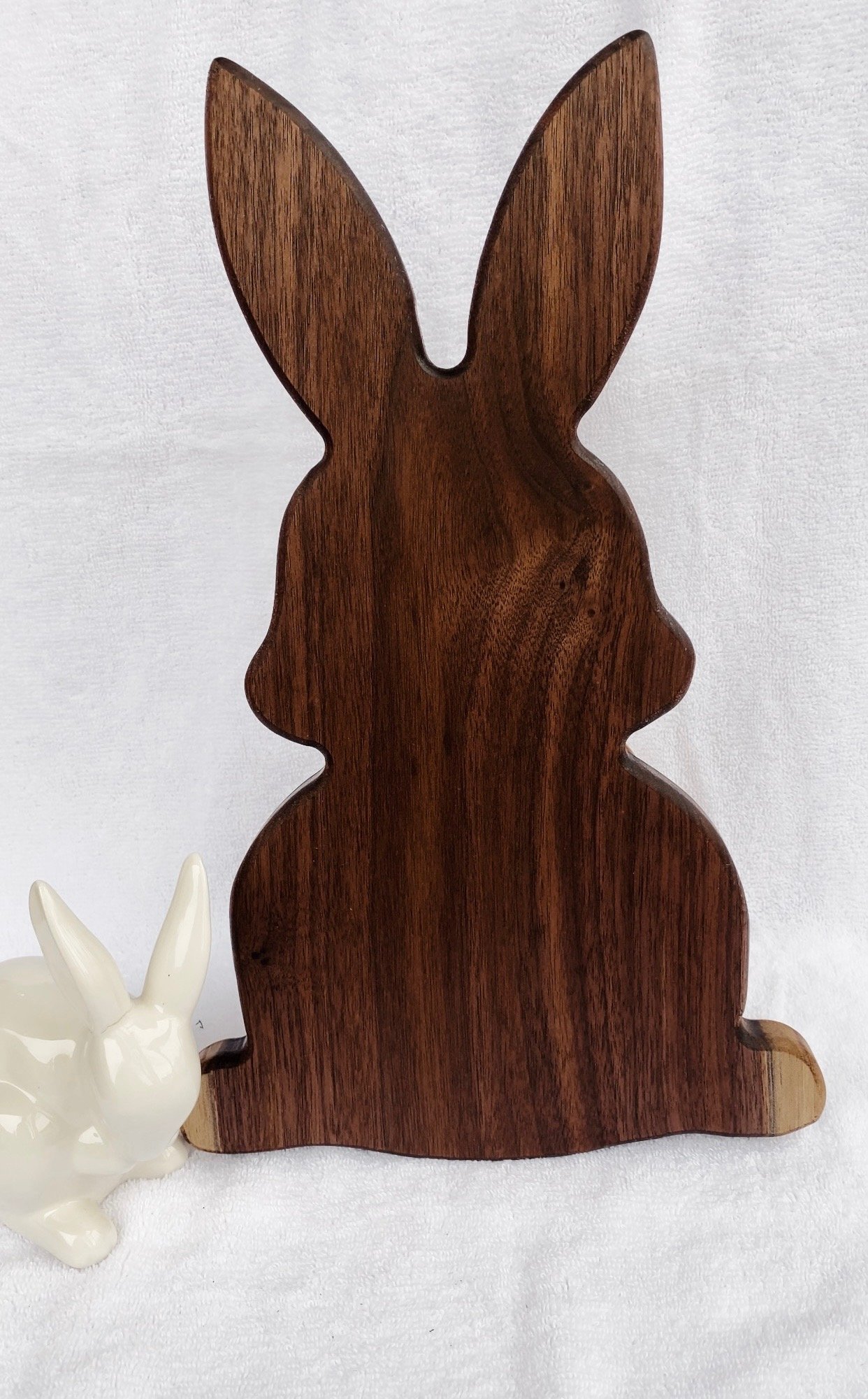 Black Walnut Easter Bunny - Ears