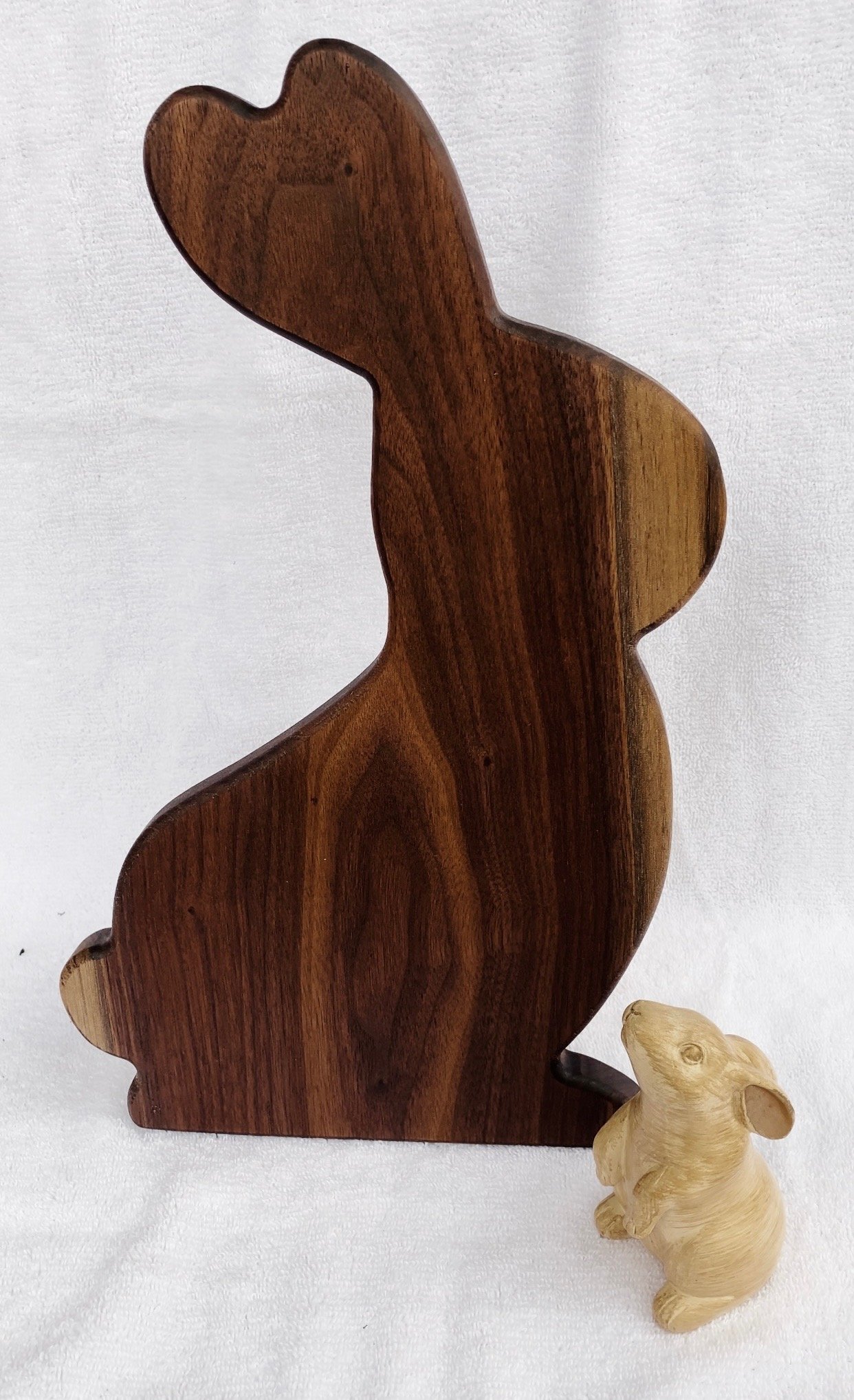 Black Walnut Easter Bunny- Chocolate