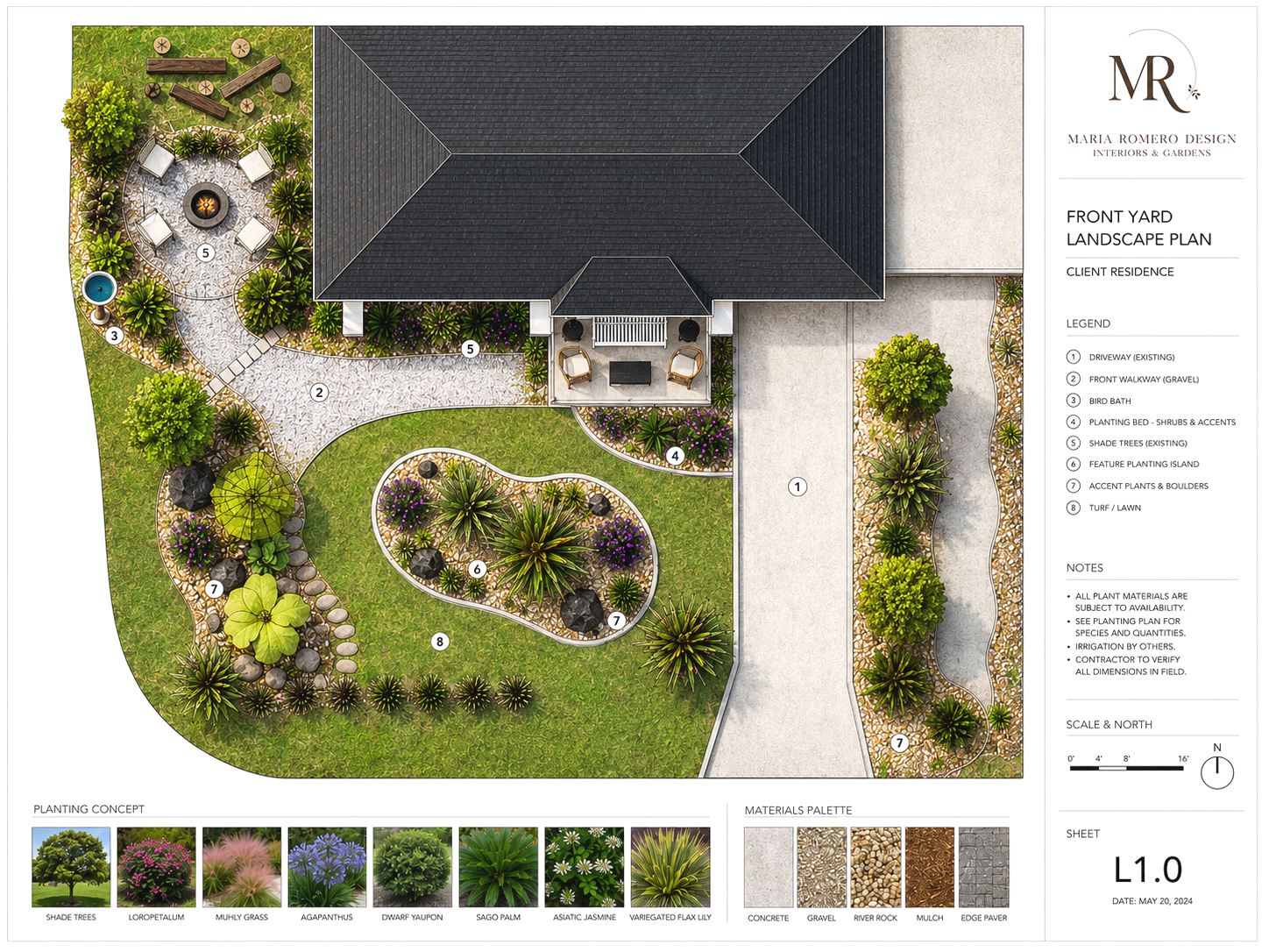 Garden design for HGTV, Worst Yard on the Block — Episode 5