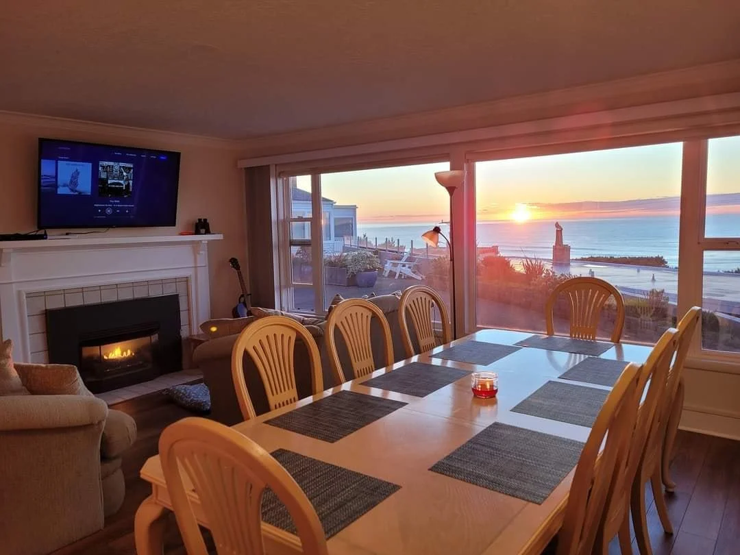 Sunset over the Pacific