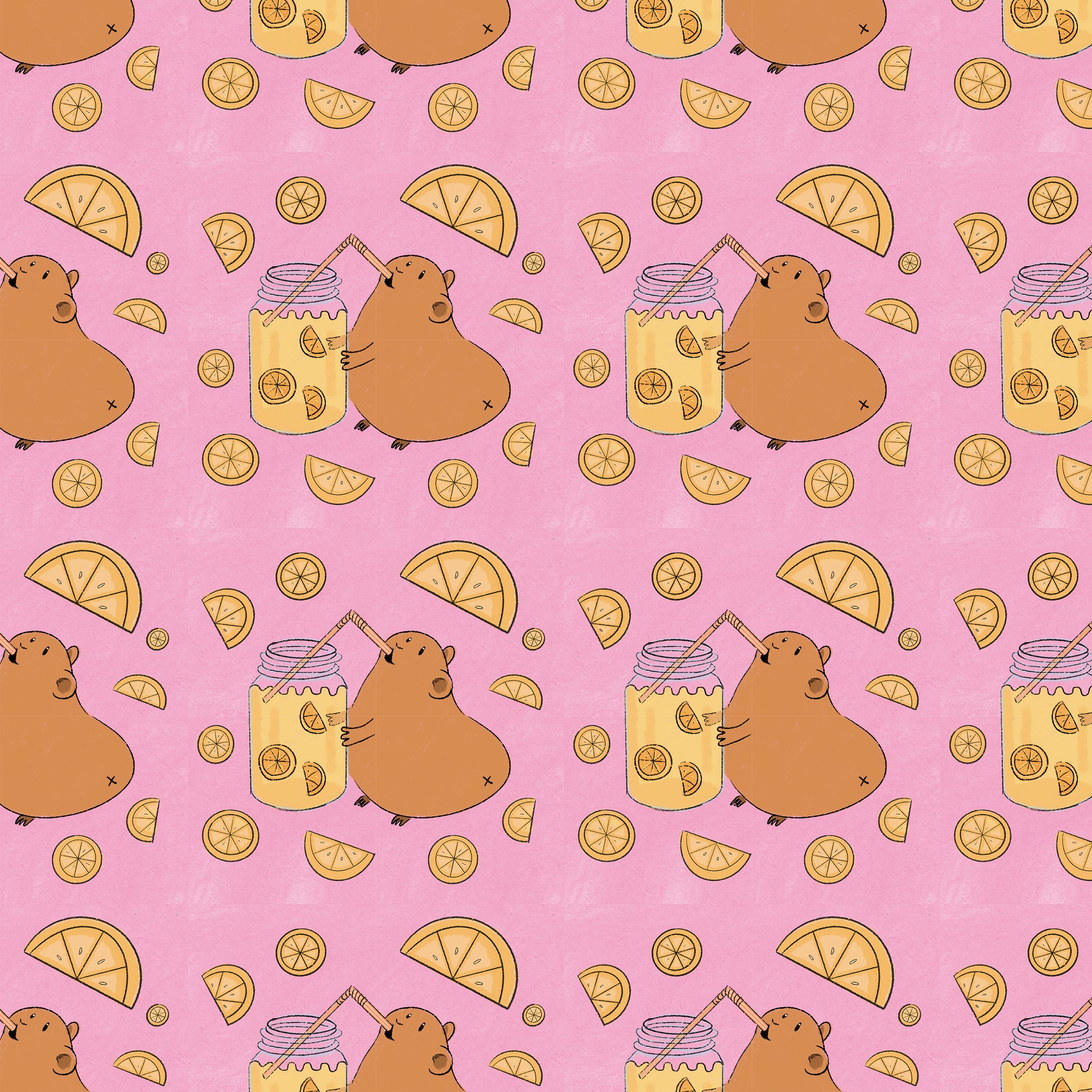 guinea pig lemonade pattern large.jpg