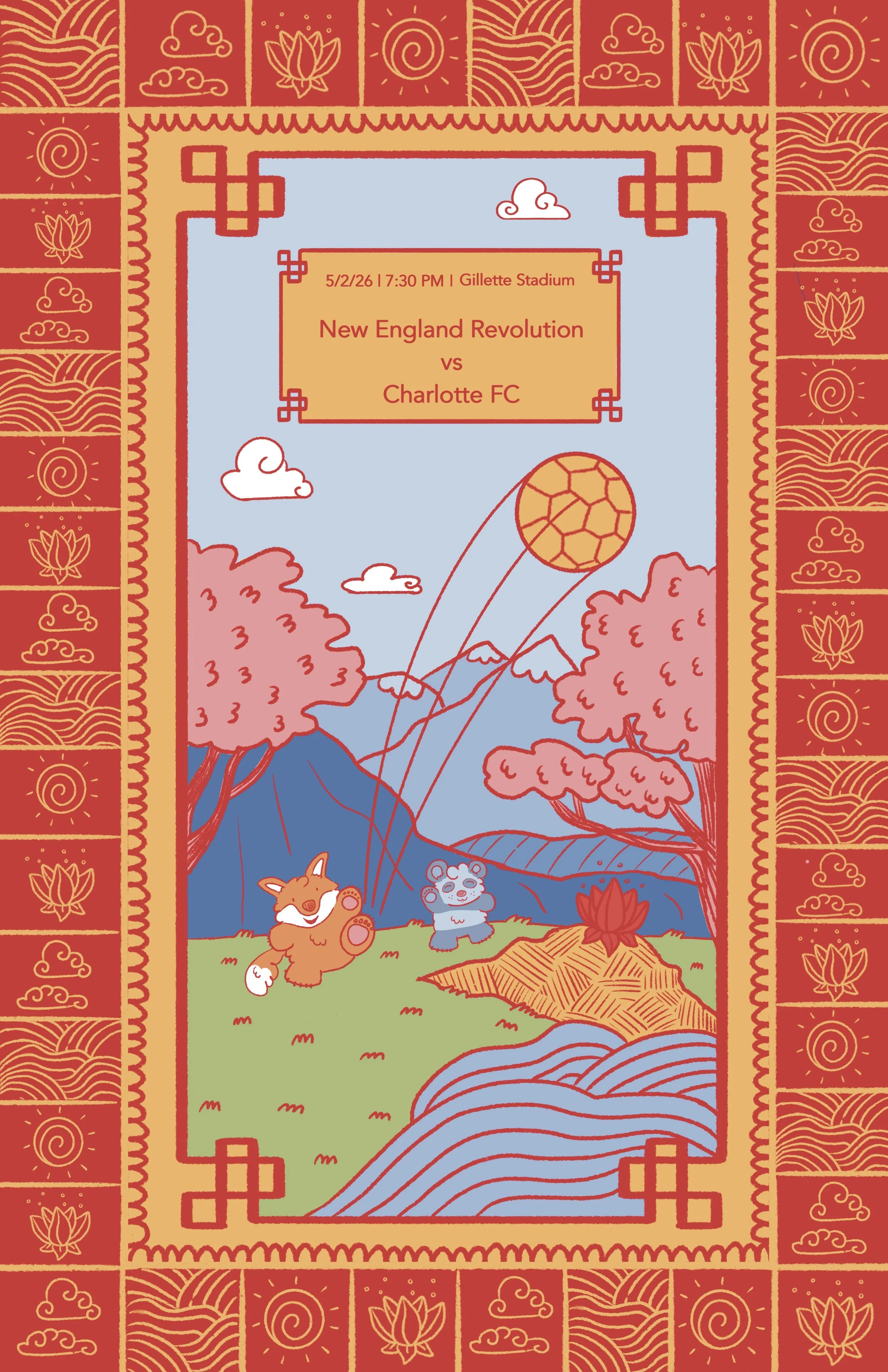 New England Revolution AAPI Poster (Freelance)