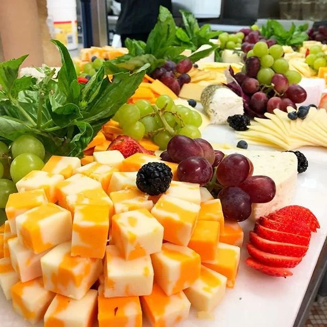 Colourful Cheese Platter