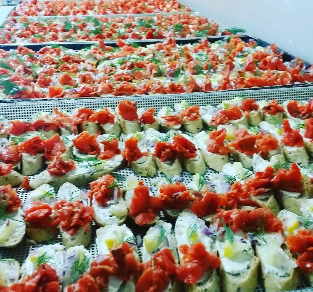 Lox and Cream Cheese Appies