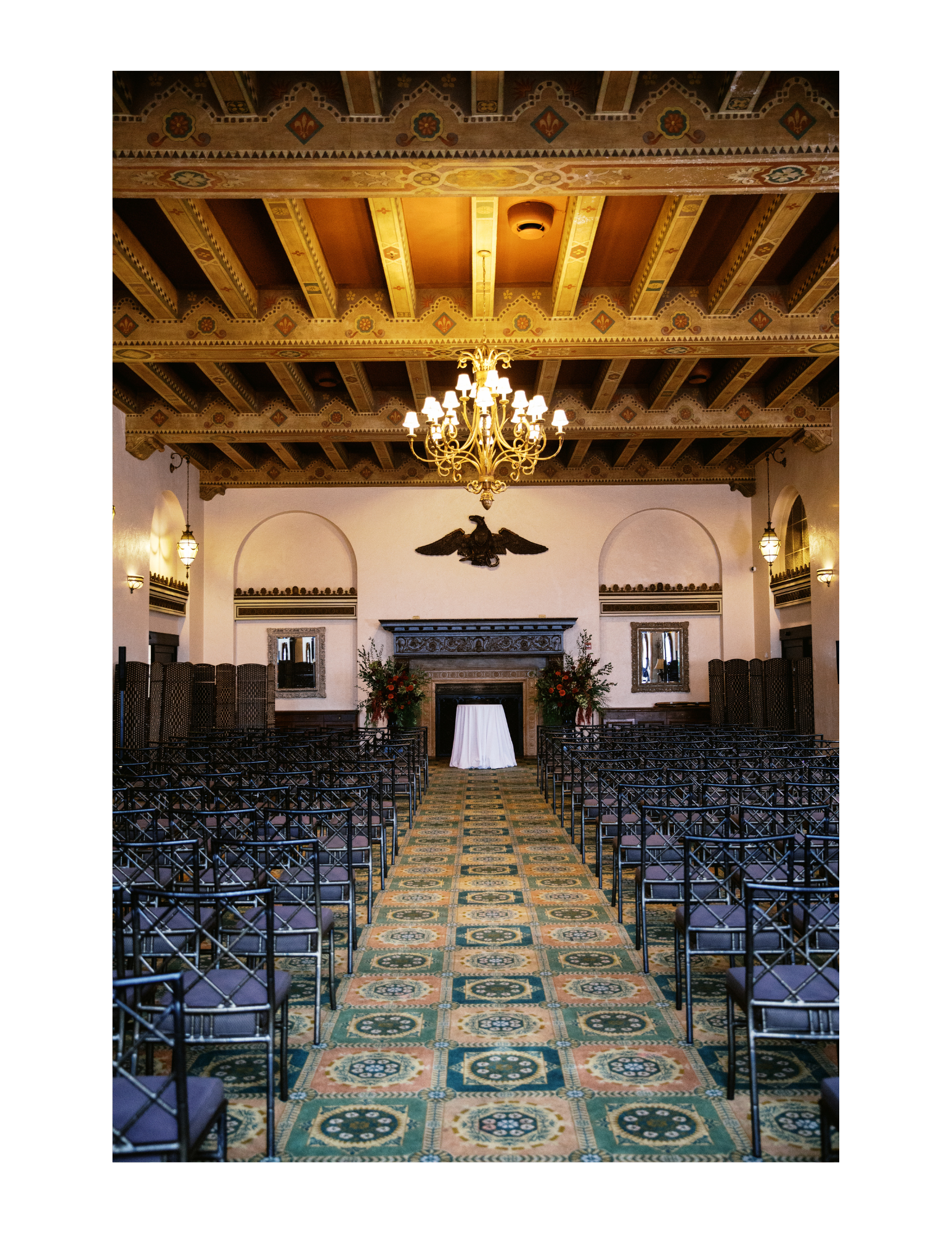 Photograph taken by wedding photographer Sheridan Mangold at Congressional Country Club in Bethesda, MD.