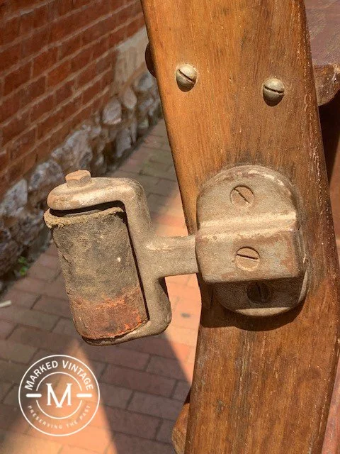 Vintage library ladder
