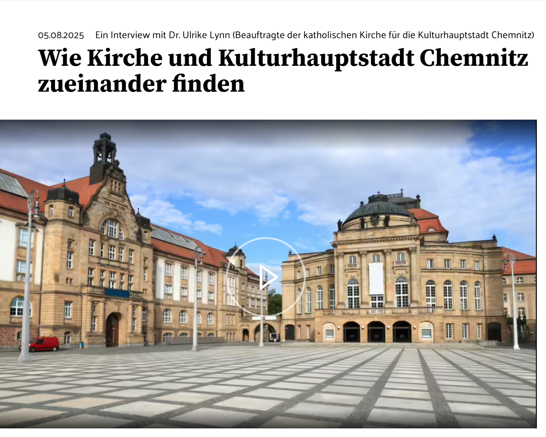 Interview im Domradio Köln