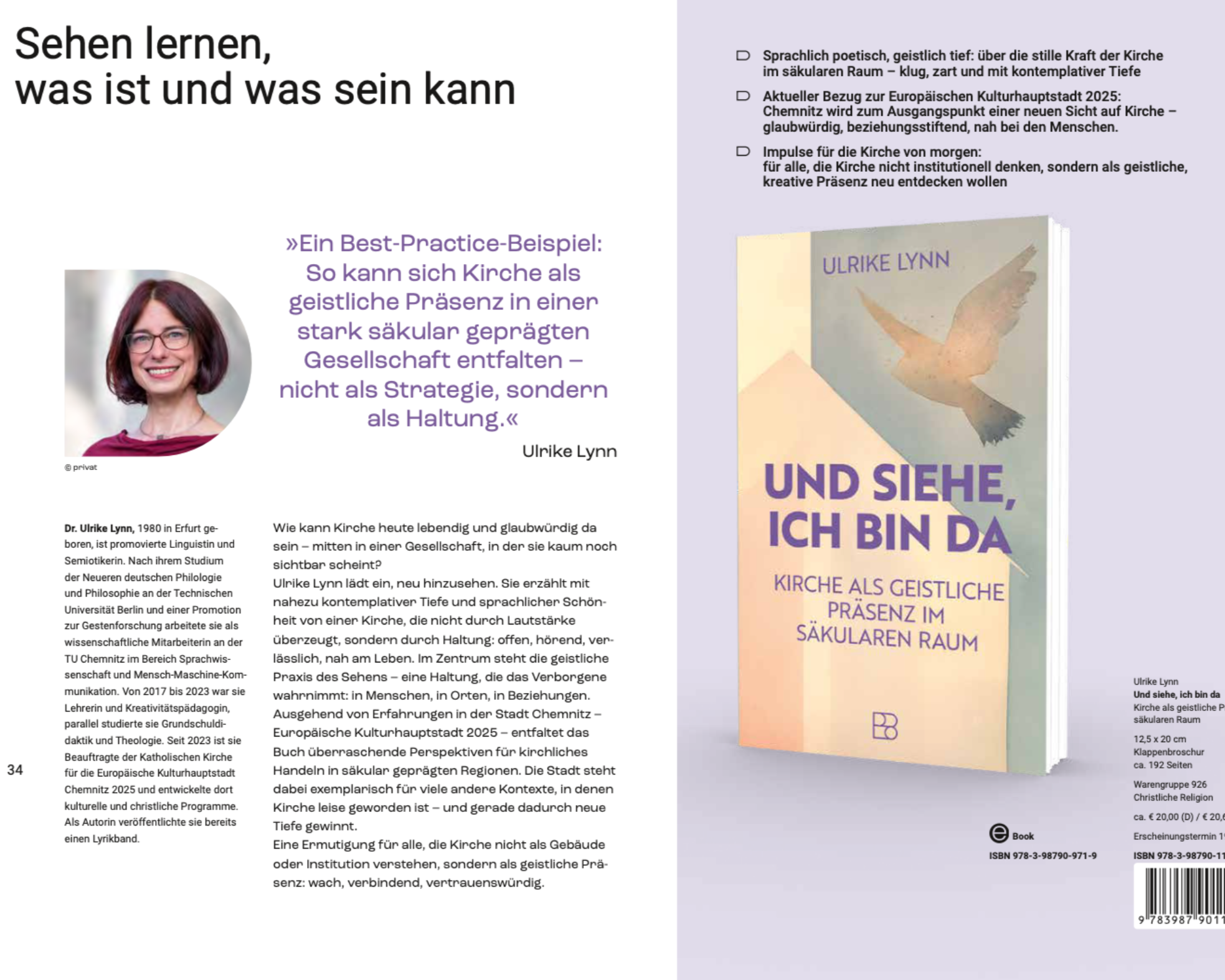 Und siehe, ich bin da