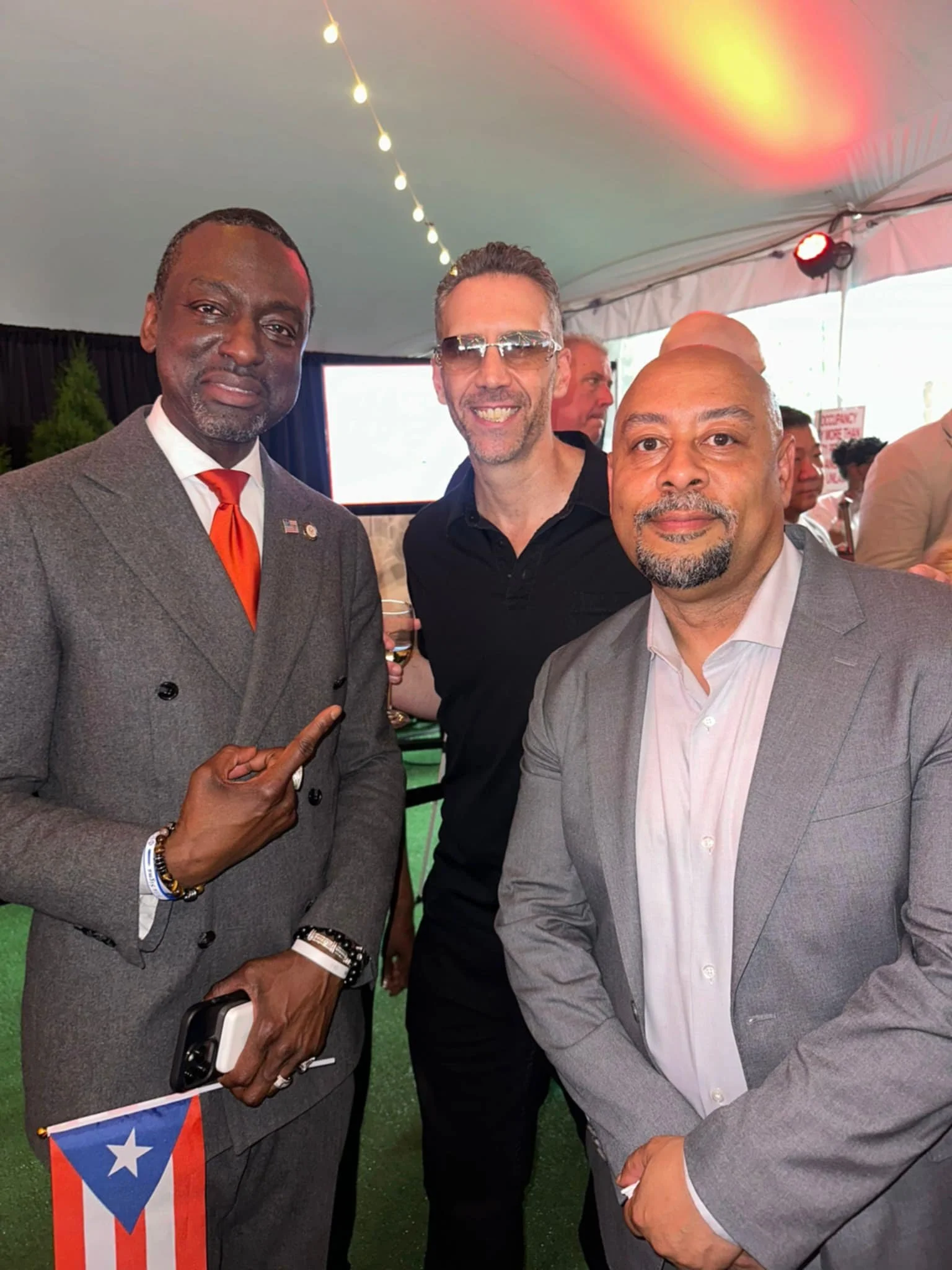 Yusef Salaam &amp; Raymond Santana (Cent Pk 5)