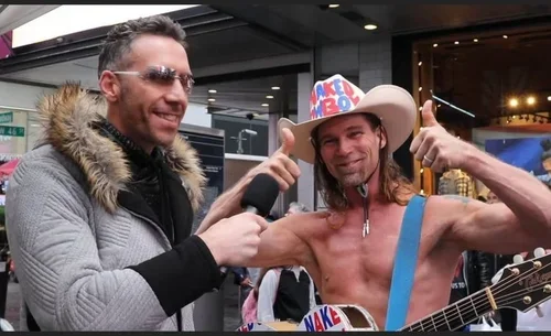 Naked Cowboy: NYC Street Performer