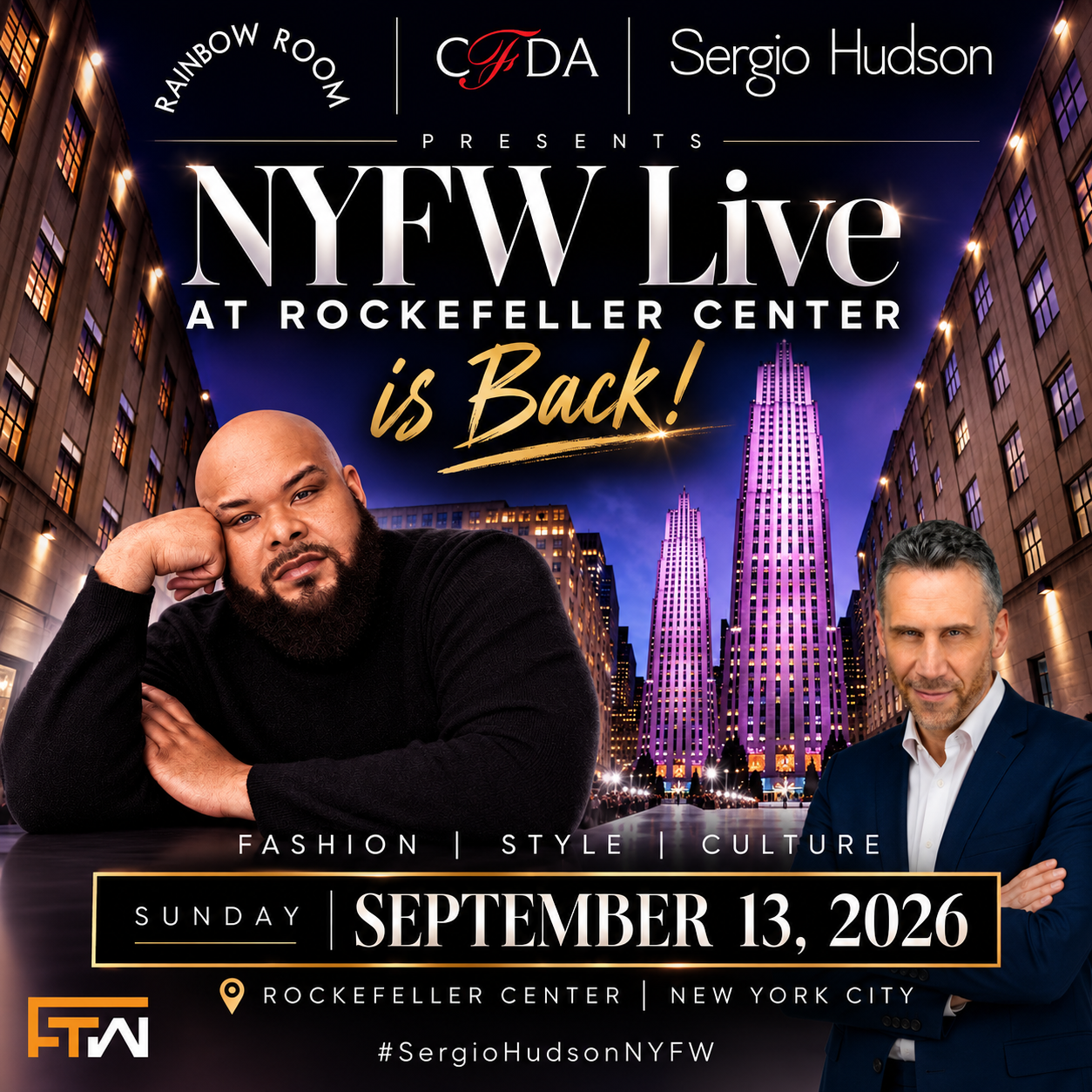 9.13.2026 I NYFW I Rockefeller Center, NYC