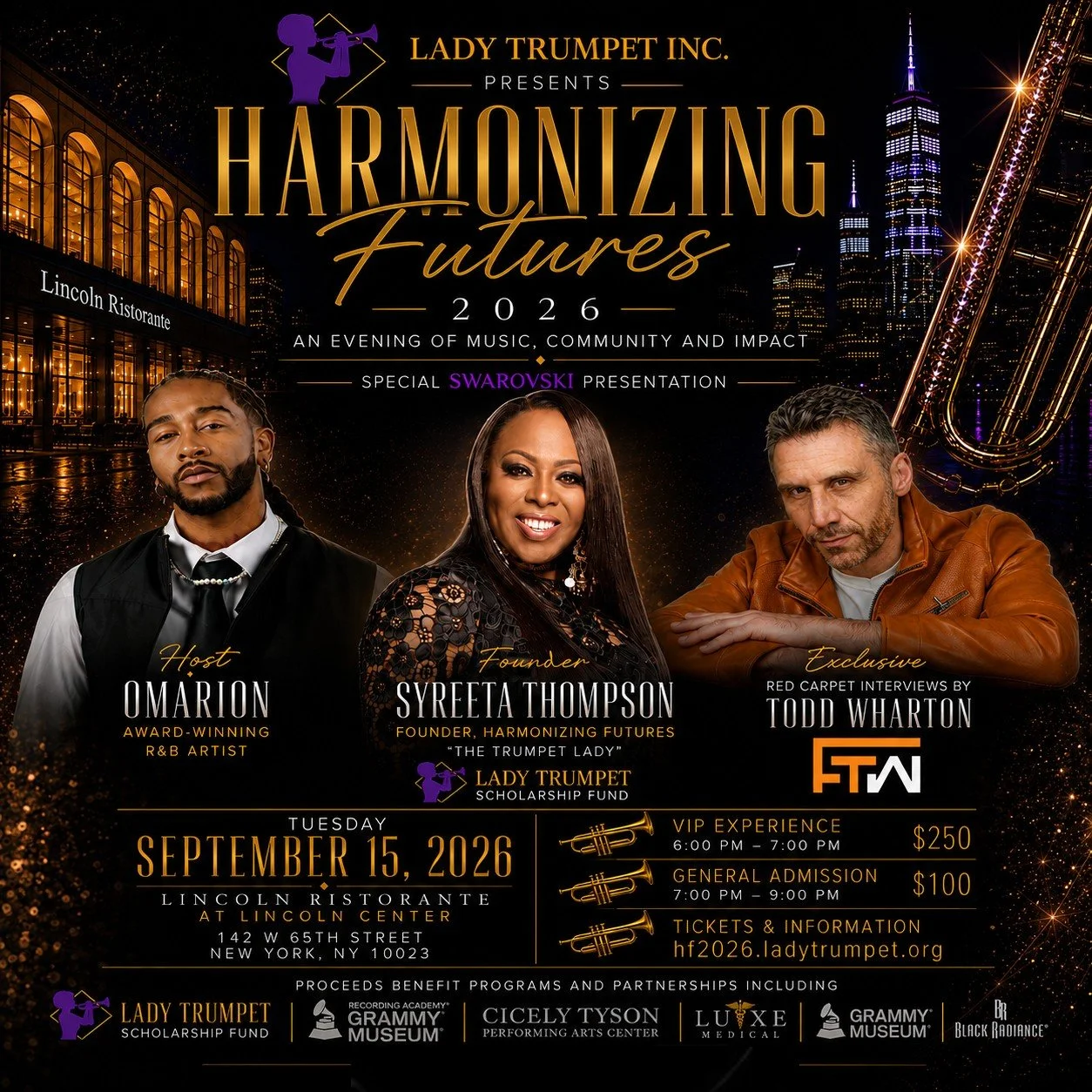 9.15.2026 I Lincoln Center, NYC