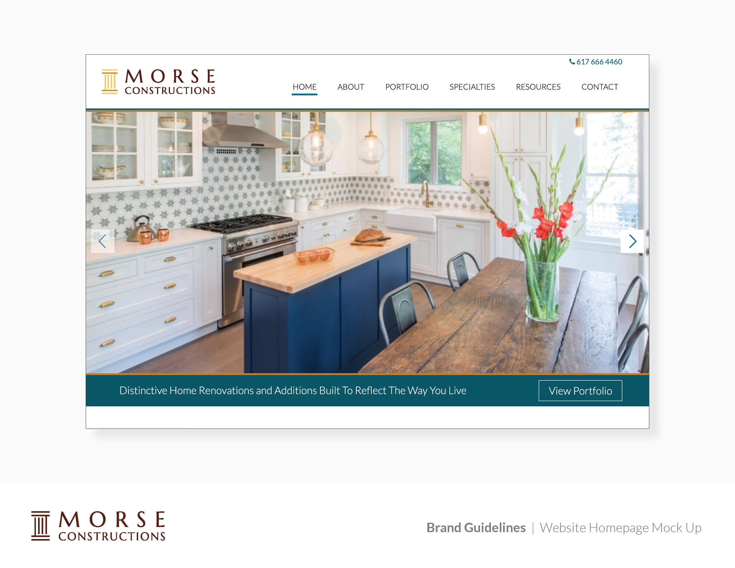 Morse Constructions Website Design