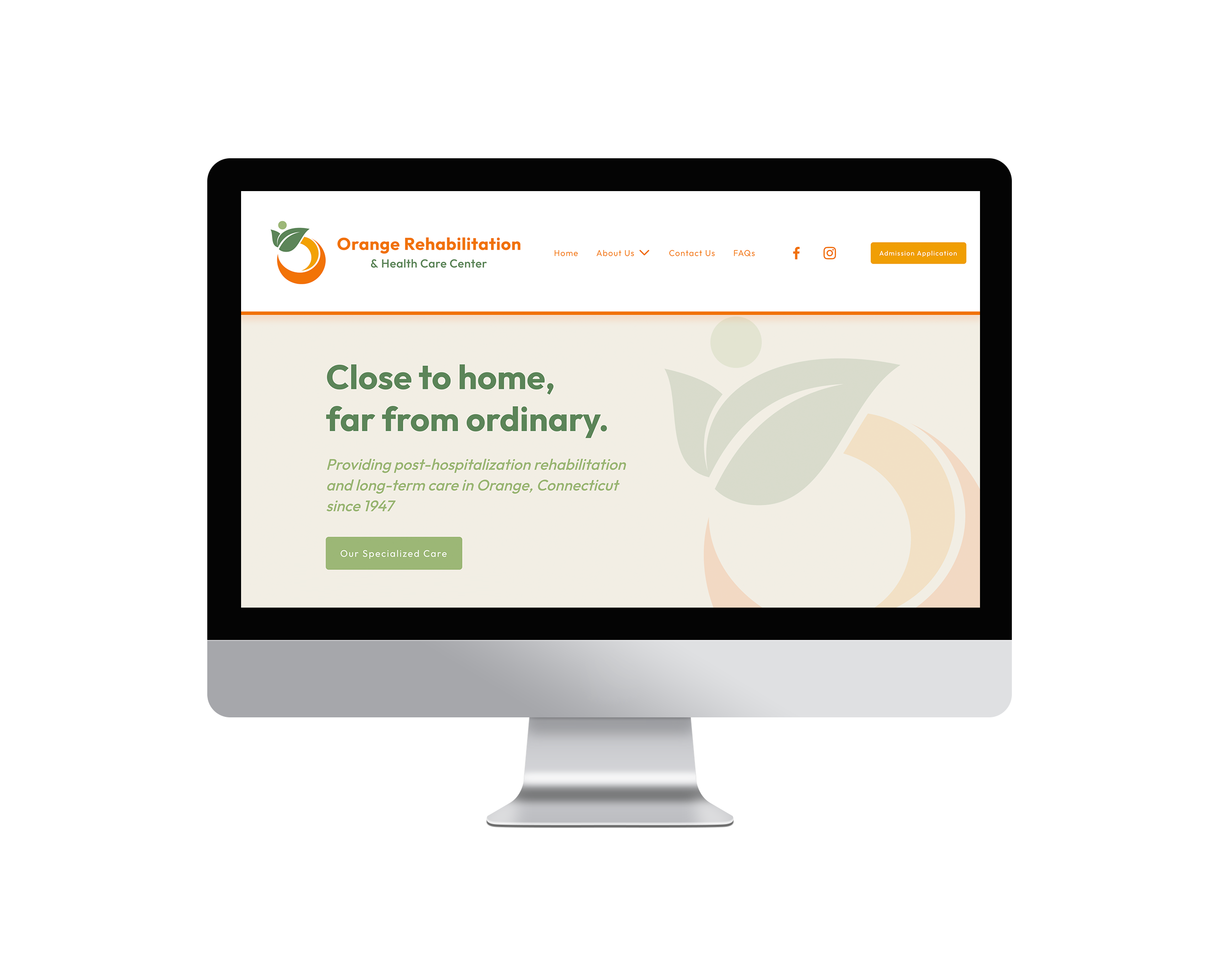 Orange Rehabilitation Website Design.png