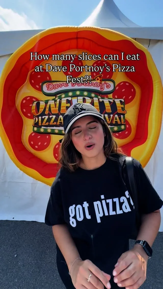 unlimited pizza is craaaaazy 🍕#onebite #nyc @onebitepizzafest