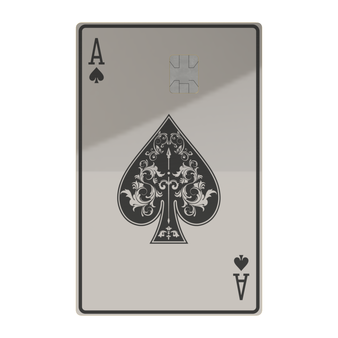 Ace Of Spades Card Ace Of Spades For Website Silver