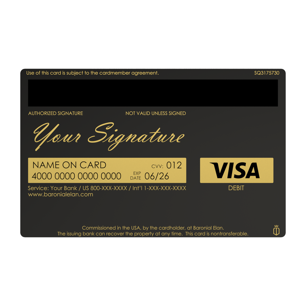 Custom Metal Credit Cards & Metal Secured Credit Cards