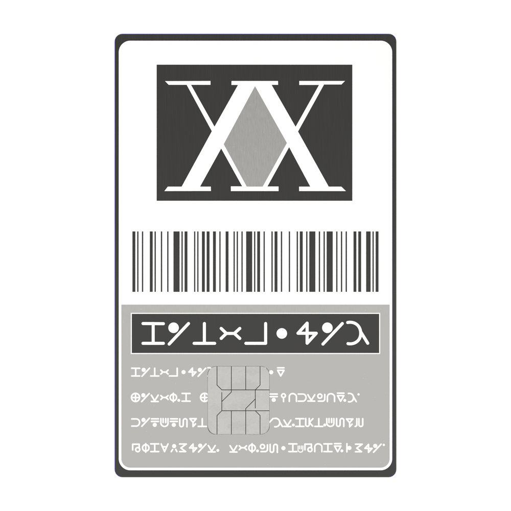 Baronial Vuitton, Custom Metal Credit Card