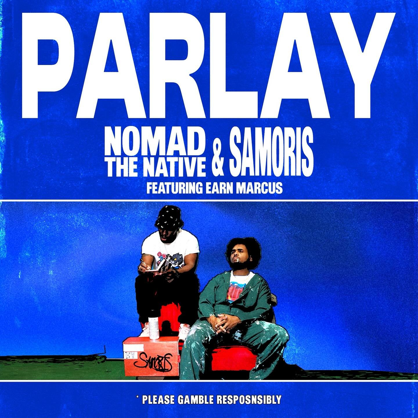 If you gonna place a bet, better not be against us. 🎲 
Parlay by Nomad The Native &amp; Samoris feat. Earn Marcus drops Dec. 18th everywhere you can stream a song. 
Art by @lu.lugatti