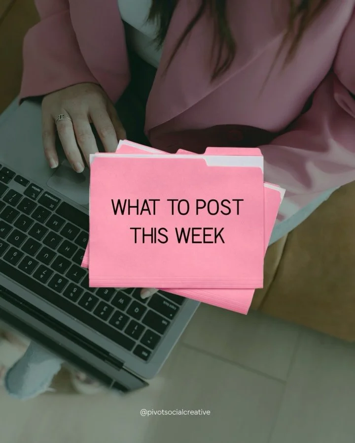 Kicking off the last week of the month (π€―) with 5 ideas that don’t suck I PINKY PROMISE! 
Definitely save these for later and don’t forget to DM me if you end up using one of these for yourself! π«ΆπΌ
#contentideas #socialmediamanager #