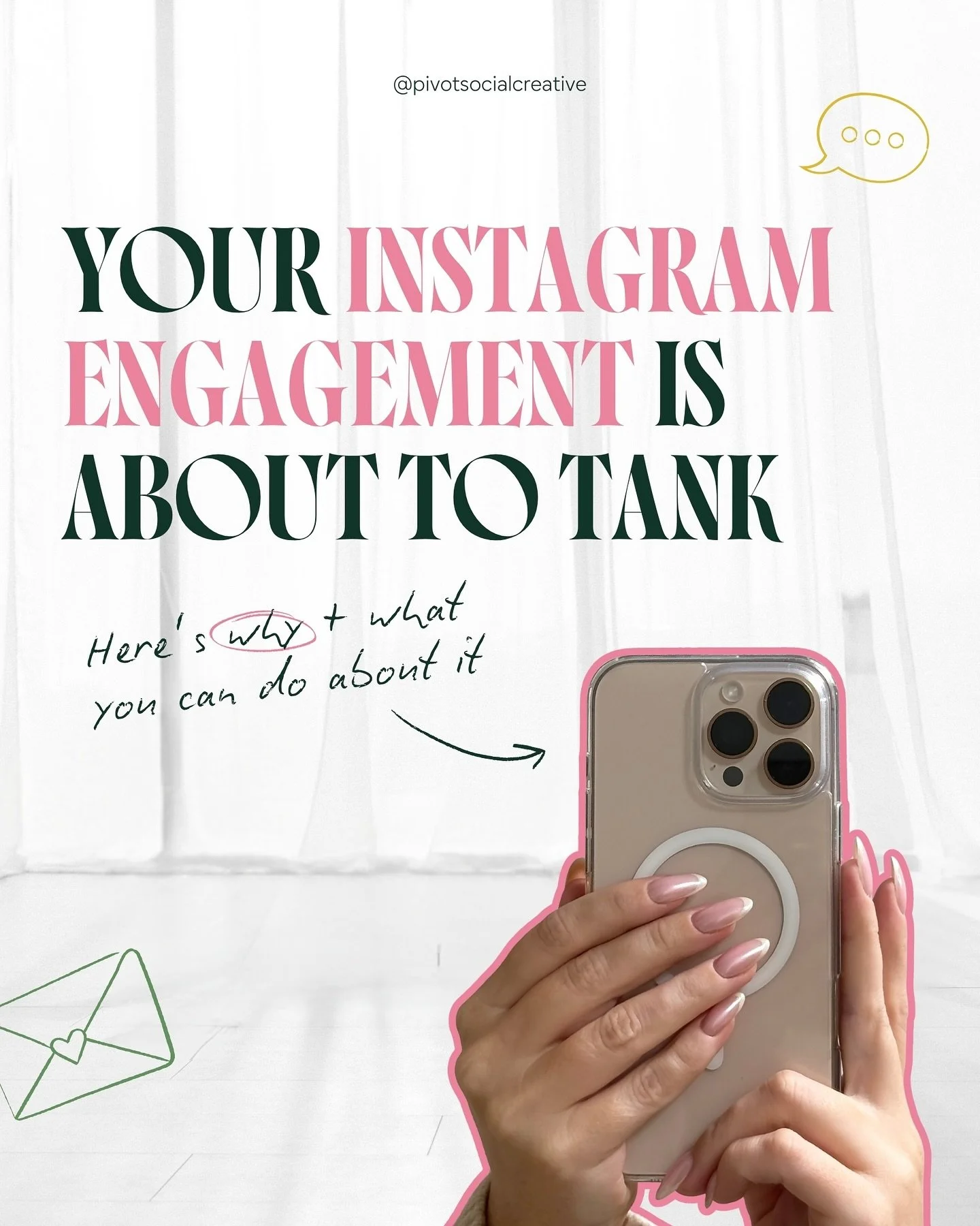 First of all, my condolences.💔 Because even though there&rsquo;s a perfectly good reason why reach and engagement might be tanking right now, it still sucks. 

But the end of year is just NOT business as usual on Instagram. People&rsquo;s normal rou