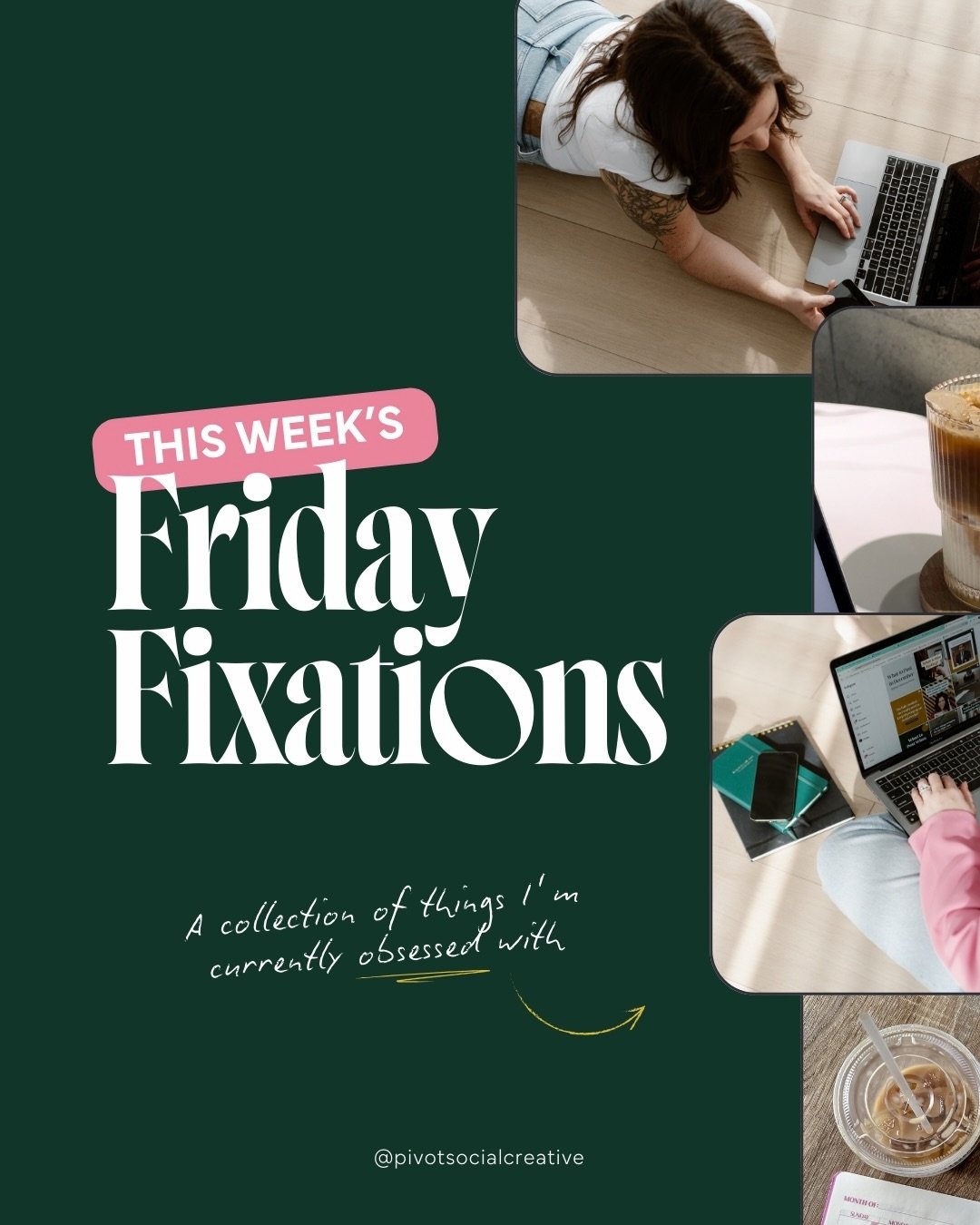 A roundup of this week&rsquo;s fixations (no. 3 should come as no surprise 💕💚).

@getbrick 
@oohlalemin 
@wickedmovie 
@thelittlelifeofliz