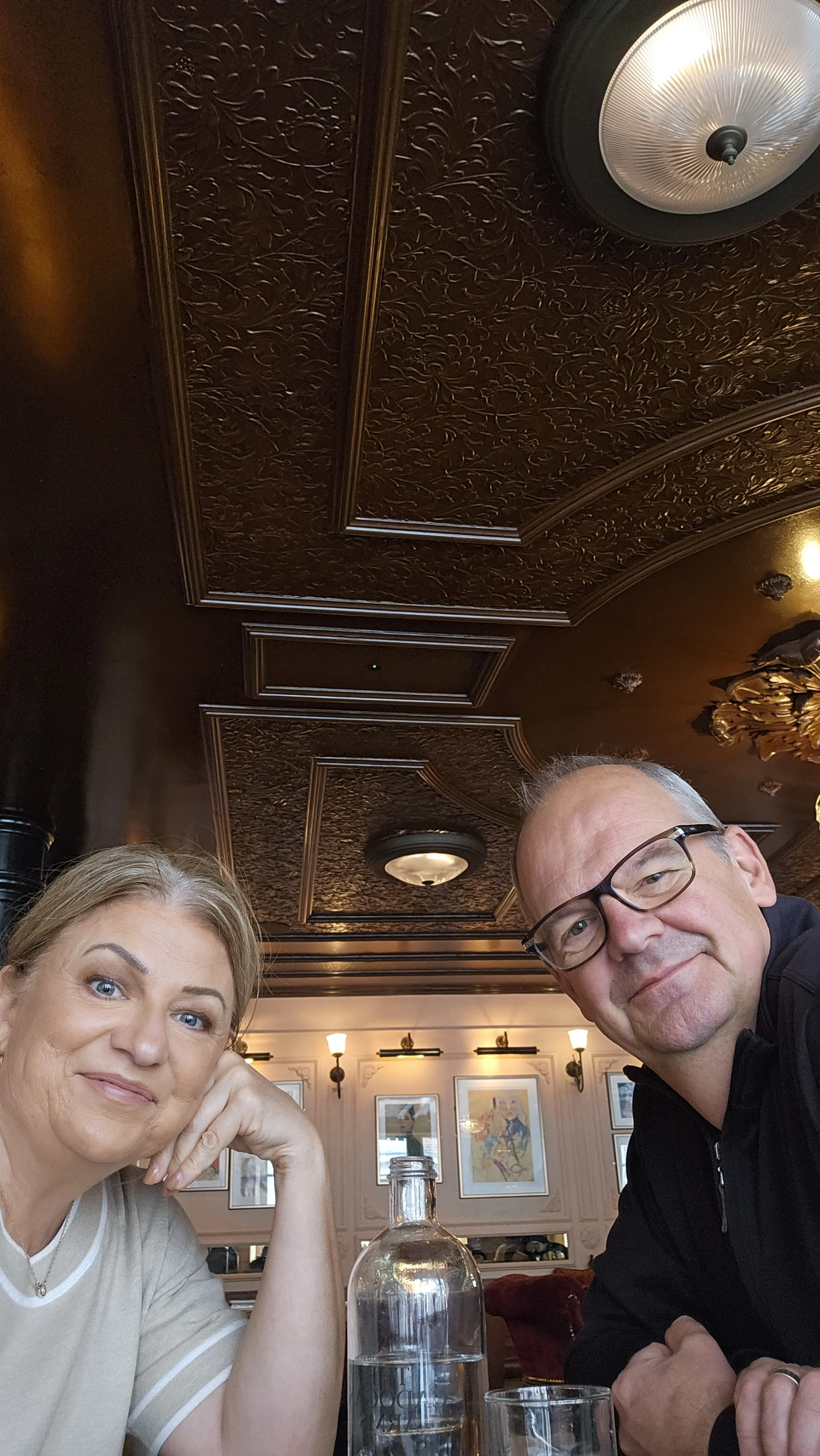 Genx couple travel and dining out