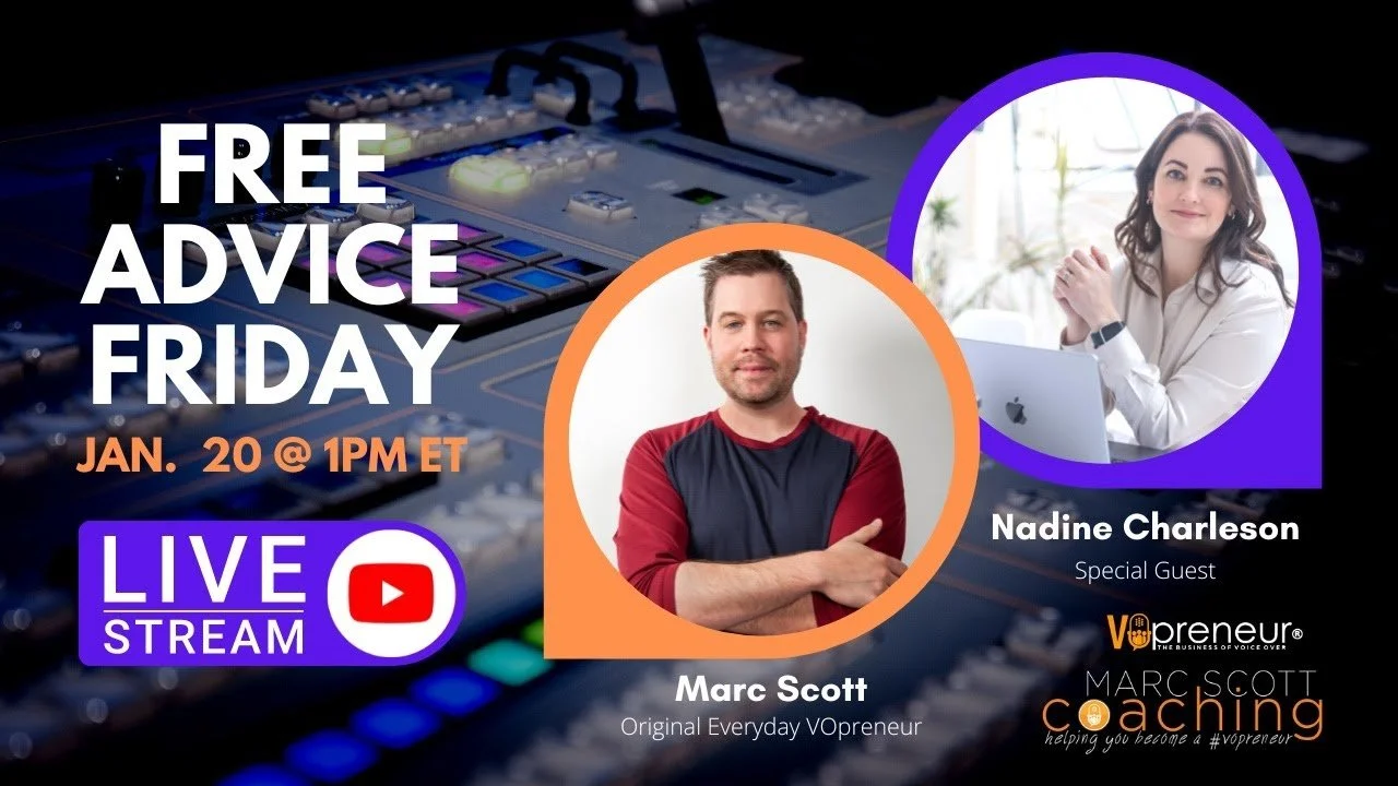 Free Advice Friday with Marc Scott of VOpreneur