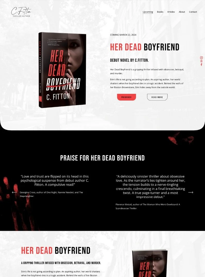 C. Fitton, Thriller Author