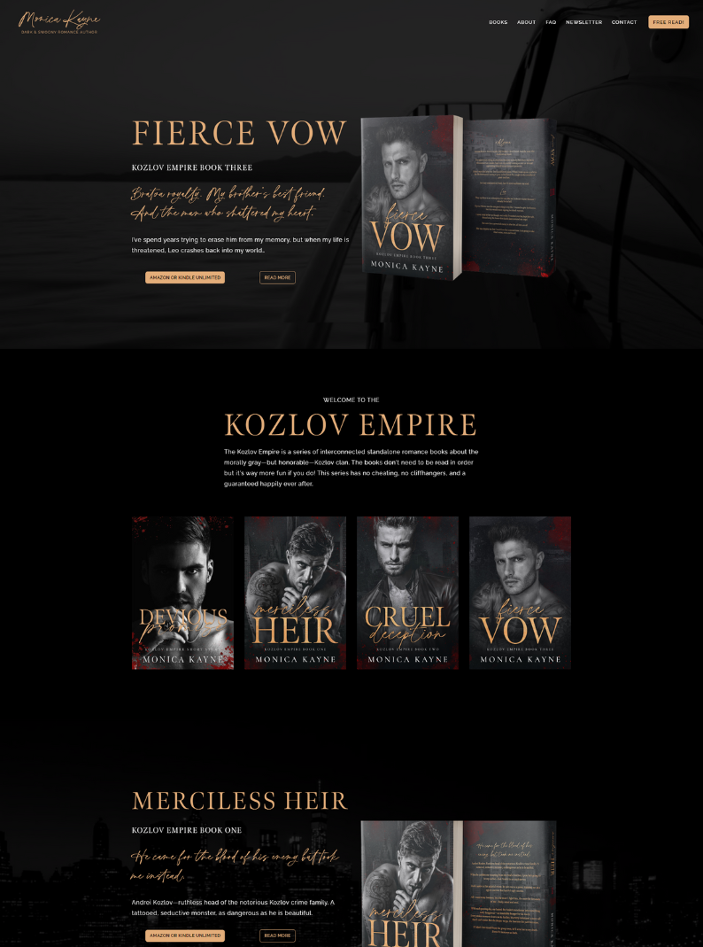 Monica Kayne, Author