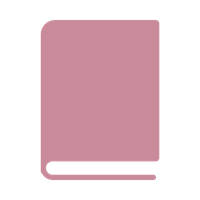 Pink book icon
