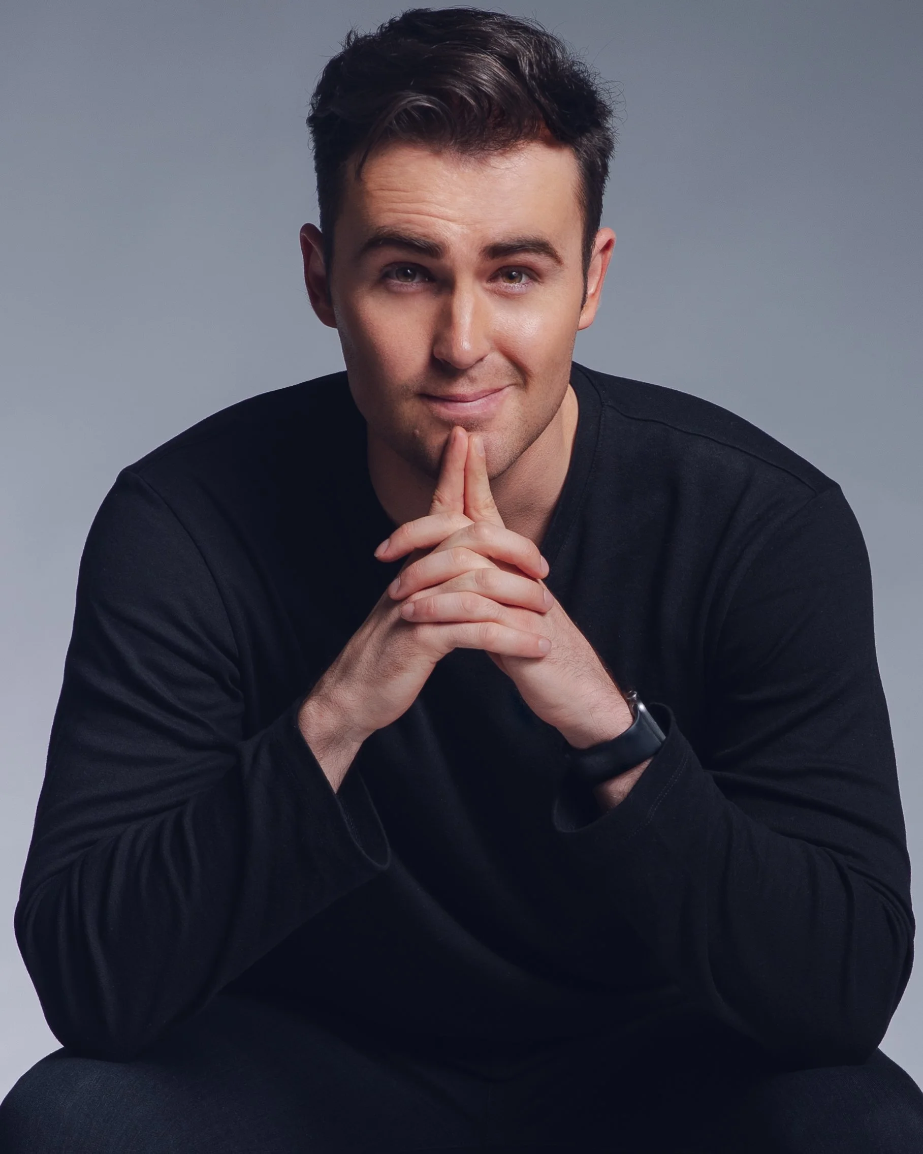 Portrait of actor Brandon Hunt