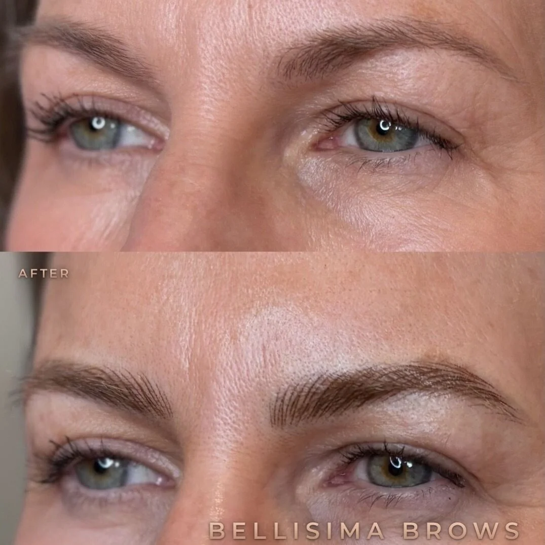Natural brows, just more defined. ✨

This side-view transformation shows what makes Nano Brows so special: ultra-fine hairstrokes designed to blend with the natural brow and create softness, structure, and definition without a heavy or overly filled-