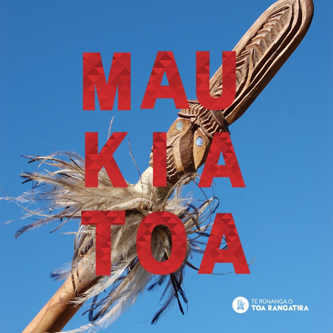 Mau kia TOA is a 10-week maurākau and maupoi programme run every Saturday during the 2nd school term. The programme falls under the Ngā Kete Aronui initiative under Ora Toa Mauri Ora and the programme is facilitated by Te Whare Kotua Hare and Ngati K